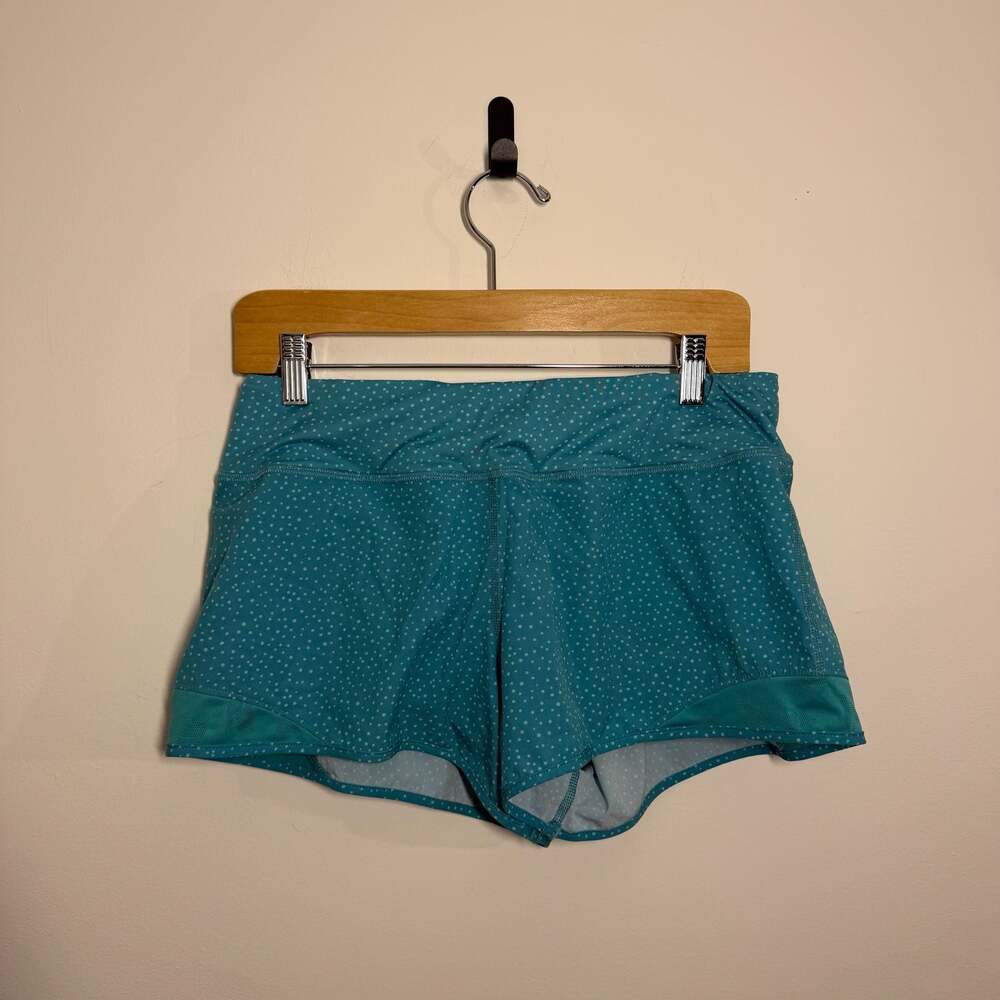 Rabbit Women's Hopper 4" Short Baltic Polkadot Teal